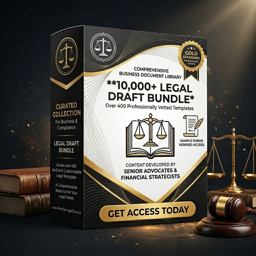 Legal Drafts Combo: 10,000+ Ready-to-Use Legal Drafts – 100% Editable (MS Word & PDF)
